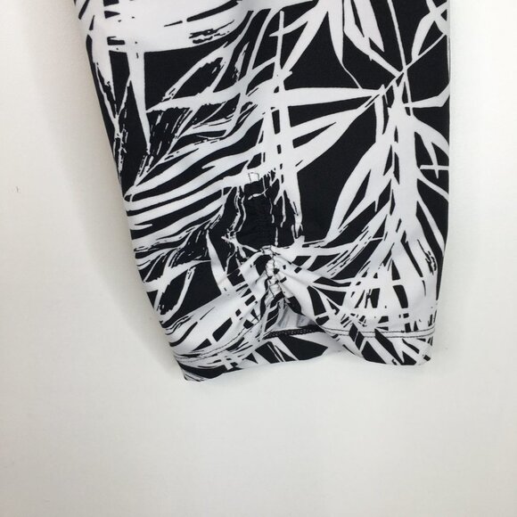 Calvin Klein Performance Black and White Capri Leggings Size XL - Picture 7 of 12